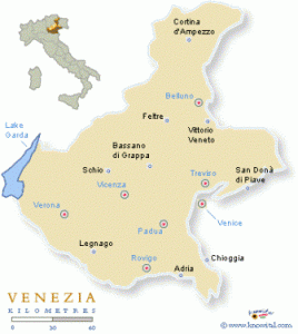 The Region of Veneto.