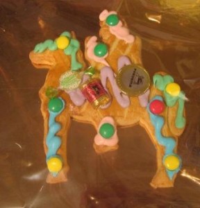 This was my cookie and it was excellent.  I think all horses should have M&M's for hooves.