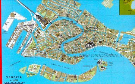 This map makes it clear why the Giudecca Canal is fated to carry virtually every boat that wants the shortest route from the Maritime Zone/Tronchetto to and from San Marco.
